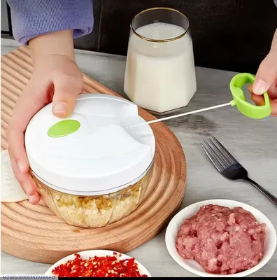 Manual Food Chopper ABS Plastic Kitchen Tool