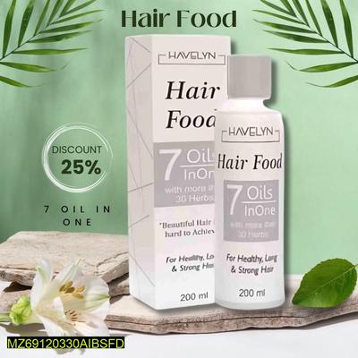 Hair Food Oil 200ml for Dry Damaged Hair thumbnail 4