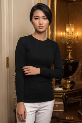 Cotton Plain Lightweight And Breathable Thermal Shirt