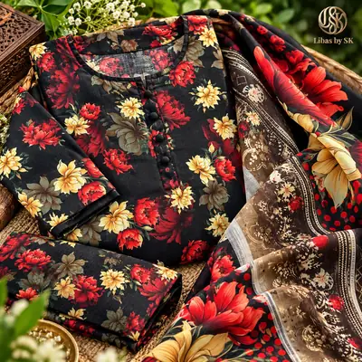 Olleza Women Khaddar - 3pcs - OSK12