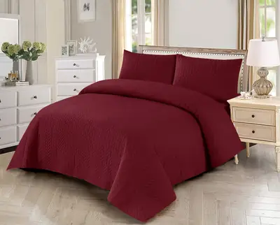 Elitano Luxury Bed Spread - 3pcs - EBS14