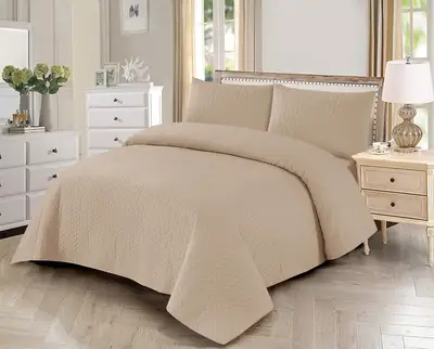 Elitano Luxury Bed Spread - 3pcs - EBS05