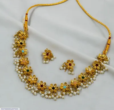 Gold Plated Artificial Set thumbnail 1