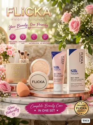 3 In 1 Flicka Glowy Makeup Deal, For Everyday Glowy Makeup 