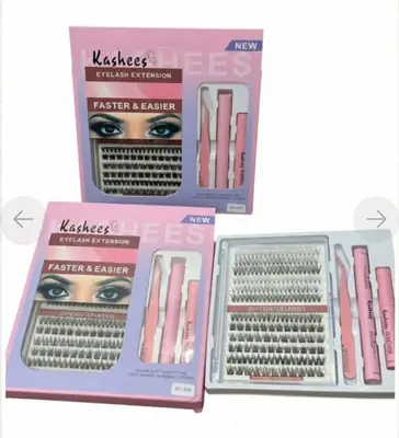 Kashees 4 In 1 Eyelash Kit , For Perfect Eyes Glam, 1 Kit thumbnail 3