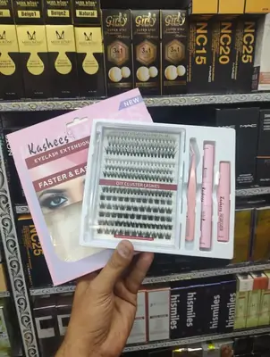 Kashees 4 In 1 Eyelash Kit , For Perfect Eyes Glam, 1 Kit thumbnail 7