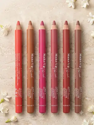 12 Pcs Velvet Creamy Lip Pencils, High Pigmented, 1 Pack  thumbnail 6