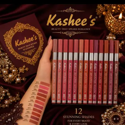 Kashees Creamy Texture High Pigmented Lip Pencils,6 Pcs thumbnail 5