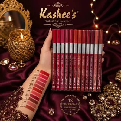 Kashees Creamy Texture High Pigmented Lip Pencils,6 Pcs thumbnail 6