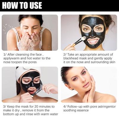 Dr. Rashel Black Peel-Off Mask 100ml Activated Charcoal thumbnail 4