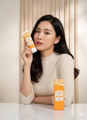 Orange Brightening Exfoliating Gel for All Skin Types