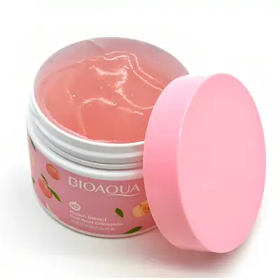 Bio Aqua Whitening And Brightening Face & Body Scrubbing Peach Gel, 140 g, 1 Pc thumbnail 5