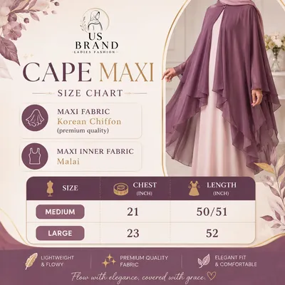 Purple Chiffon Anarkali Suit Medium to Large 2 Pcs thumbnail 4
