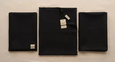 2 Pcs Women's Unstitched Plain Suit