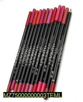 Matte Lip Pencils Pack of 12 Waterproof Long Lasting thumbnail 3