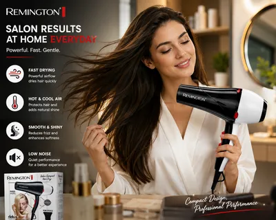 Salon Compact Hair Dryer RM-6002 thumbnail 7