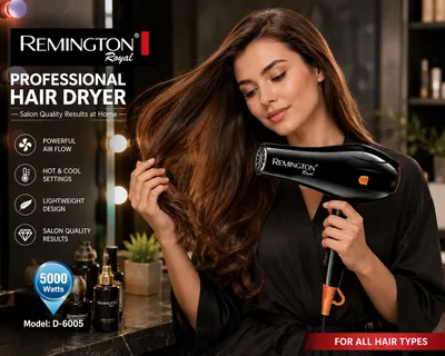 Remington Professional Hair Dryer D-6005 thumbnail 7