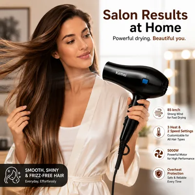 Professional Hair Dryer KM-2137 thumbnail 7