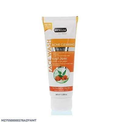 Acne Clearing Neem Turmeric Face Wash 100ml thumbnail 3