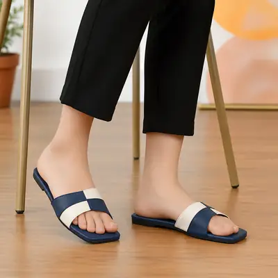 Monochrome Cross Slides - 005- Blue