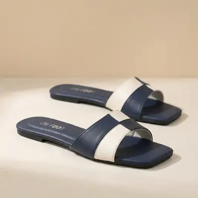 Monochrome Cross Slides - 005- Blue thumbnail 2