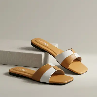 Monochrome Cross Slides - 005 - Orange thumbnail 2
