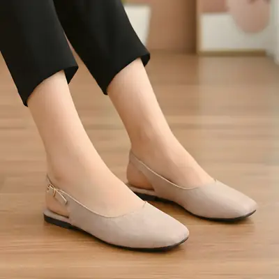 Slingback Shoes - 046 - Fawn thumbnail 2