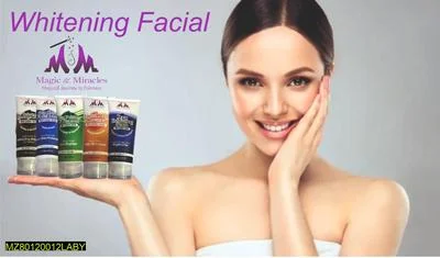 Whitening And Brightening Facial Kit, Pack Of 5 thumbnail 4