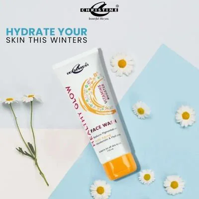 Hydrating Anti-Aging Face Wash with Vitamin C - Smooth Texture, 110ml