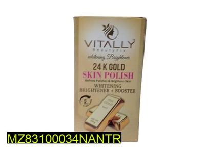 VITALLY 24K Gold Skin Polisher 200g Brightening Cream thumbnail 3