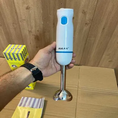 Electric Hand Blender 300W Stainless Steel Blades Multicolor thumbnail 2