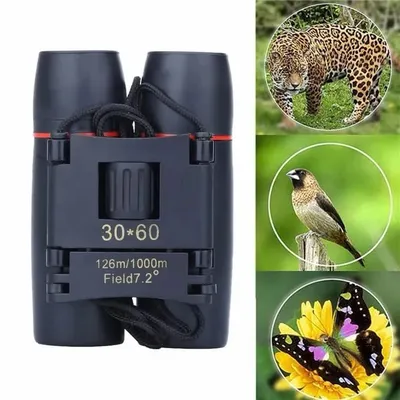30-60 Clear Vision Binoculars Black ABS Camping Gear thumbnail 4