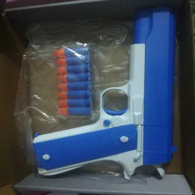 Boy's Plastic Toy Gun thumbnail 2