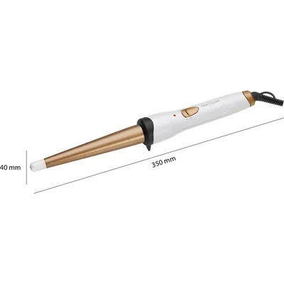 Portable Ionized Curling Iron Rod White 25mm thumbnail 3