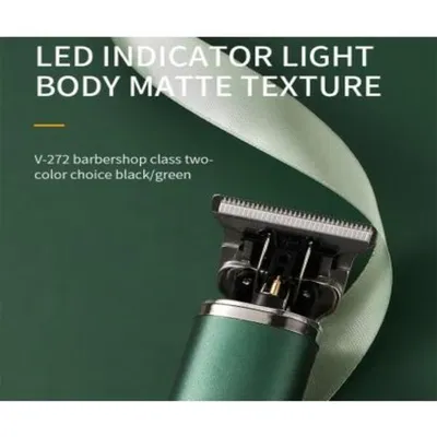 USB Rechargeable Hair Trimmer with Blade Set thumbnail 3