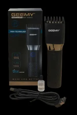 Geemy GM871 Hair Trimmer USB Rechargeable thumbnail 5