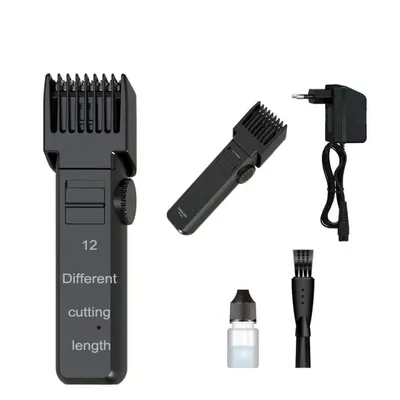 Rechargeable Men's Hair Trimmer RF-610 Black 2mm-18mm thumbnail 2