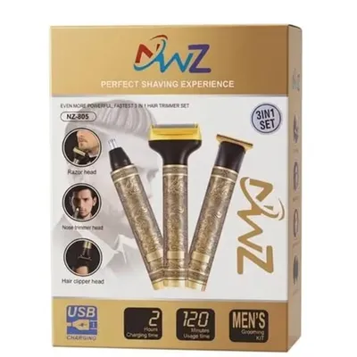 Comfortable Grip and Ergonomics Design Men's Hair Clipper And Shaver thumbnail 3