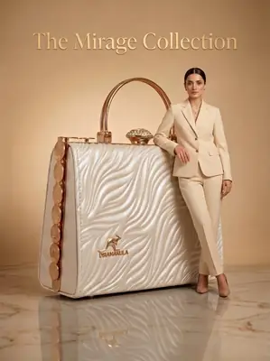 Women's PU Leather Textured Hand Bag