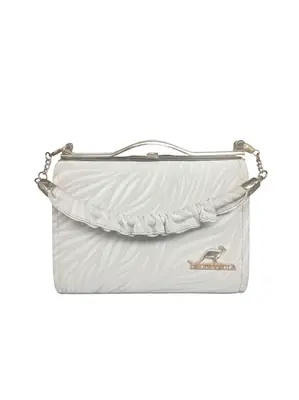Women's PU Leather Plain Hand Bag