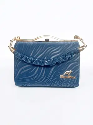 Women's PU Leather Plain Hand Bag