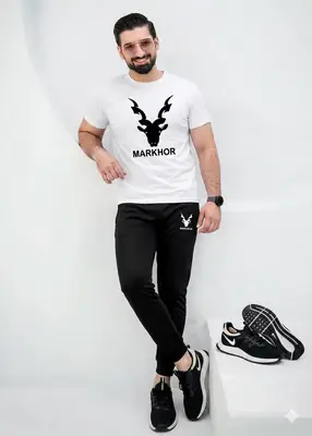 Men's Micro Printed Track Suit