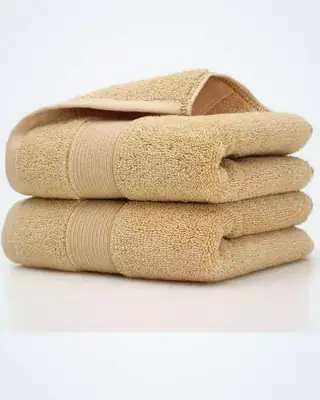 1 Pc Cotton Plain Bath Towel