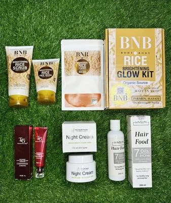 7 in 1 Brightening Rice Skin Care Set - Deal 110