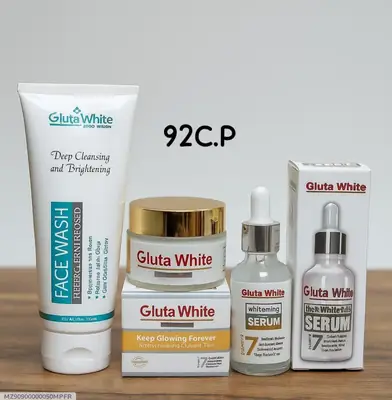 Gluta White 3 in 1 Skincare Bundle