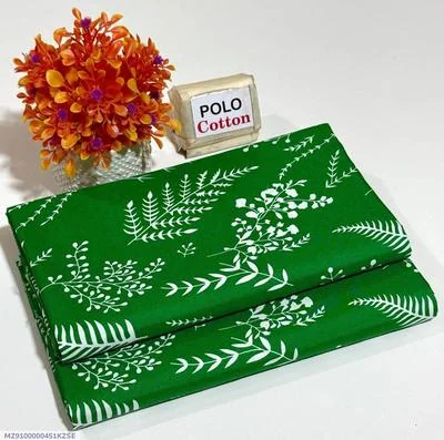 2 Pcs Women's Unstitched Printed Suit thumbnail 3