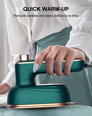 Stylish Steam Iron Green Rose Gold Pakistan thumbnail 3