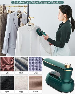 Stylish Steam Iron Green Rose Gold Pakistan thumbnail 4