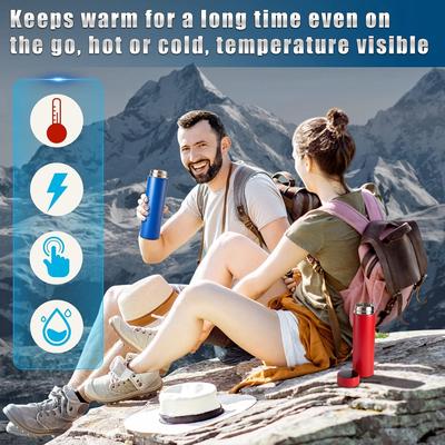 Premium Insulated Stainless Steel Water Bottle 50ml Black thumbnail 5