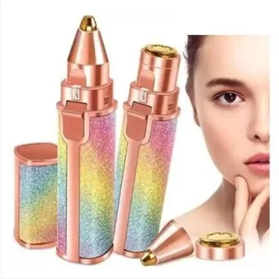 Rechargeable Eyebrow Trimmer for Women with LED Light & Cleaning Brush thumbnail 3